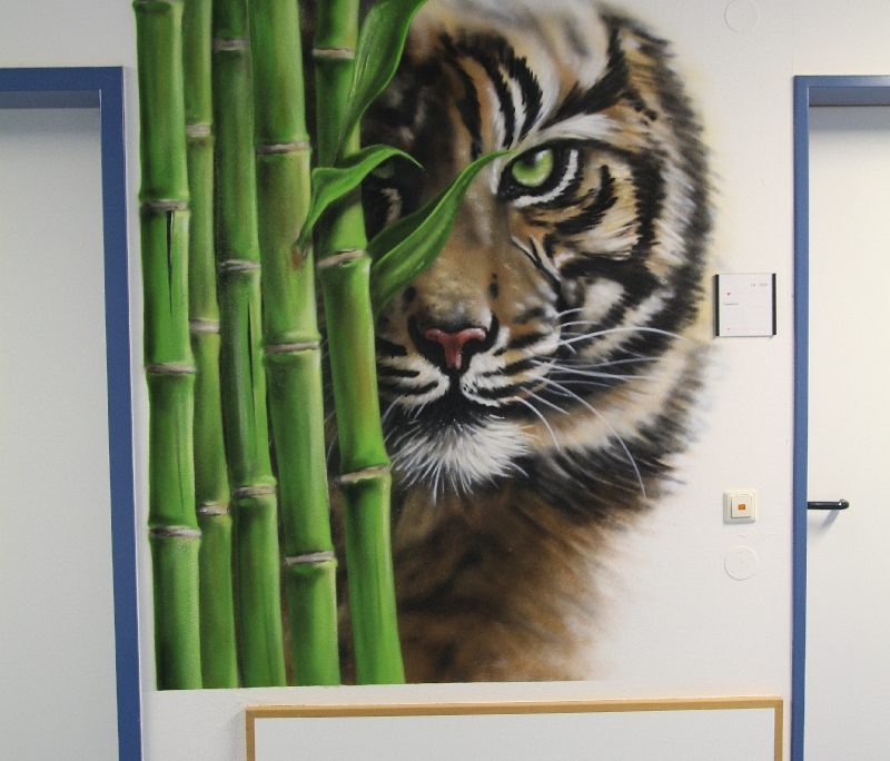 Tiger im Krankenhaus