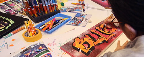 Graffiti Workshop für Kinder