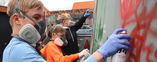Graffiti Kurs für Jugendliche
